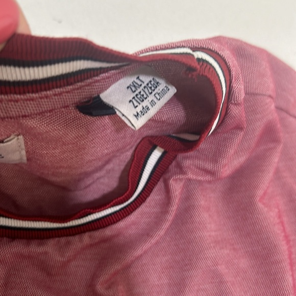 ORIGINAL PENGUIN RINGER TSHIRT MEN SIZE XXL PINK SHORT SLEEVE PLAID - Picture 7 of 10